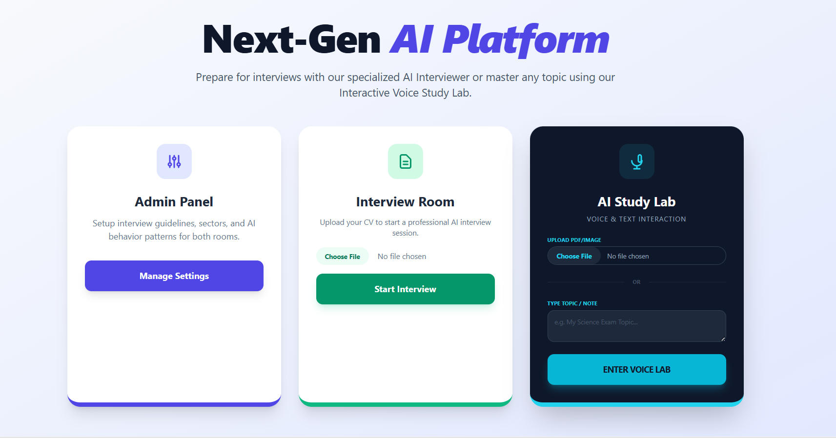 AI Study Lab
